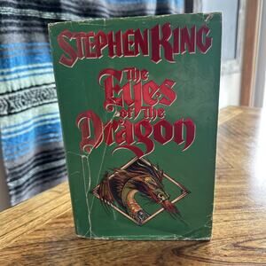 The Eyes Of The Dragon - Stephen King First Edition Penguin Fantasy Horror